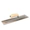 Steel City Trowels By Bon Bon 66-132 Finish Trowel, Square, Golden Stainless, 20 X 5, Wood 66-132 - alternate 2